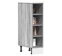 vidaXL Meuble bas ""Riga"" Gris Sonoma 20 x 44,5 x 81,5 cm Bois d'ingénierie 854189