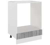 vidaXL Meuble de Four Riga Gris Sonoma 60 x 46 x 81,