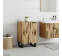 vidaXL Meuble de Lavabo de Salle de Bain Marron 38 x 33,5 x 58 cm