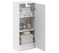 vidaXL Meuble de lavabo Mural Blanc 35 x 20 x 81 cm Bois d'ingénierie,