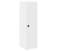 vidaXL Meuble de salle de bain 858515 avec porte-rouleau blanc 20,5x22x72 cm
