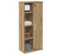 vidaXL Meuble de salle de bain avec porte-rouleau chêne artisanal 858532