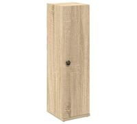 vidaXL Meuble de Salle de Bain avec Porte-Rouleau chêne Sonoma, Meuble de Rangement de Salle de Bain, Armoire de Bain, Armoire de Toilette