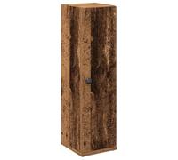 vidaXL Meuble de salle de bain avec porte-rouleau vieux bois Marron