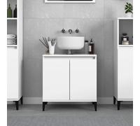 vidaXL Meuble évier 60 cm - Blanc