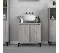 vidaXL Meuble Évier Sonoma Gris