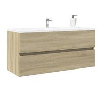 VIDAXL Meuble Lavabo Salle de Bain - Chêne Sonoma