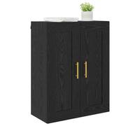 vidaXL Meuble Mural Chêne Noir 69,5 x 34 x 90 cm Bois d'ingénierie, Rangement Salon, cabinets muraux Modernes, unités rectangulaires Gain de Place, Solutions Pratiques d'organisation