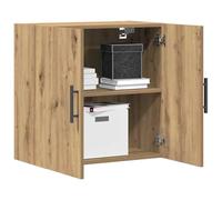 vidaXL Meuble Mural Montage Mural Chêne Artisanal 60 x 31,5 x 60 cm, Salon, Solutions de Rangement Modernes, étagères murales Robustes, Armoire compacte, Organisateur, unités décoratives