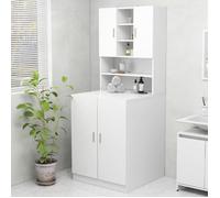 vidaXL Meuble pour machine à laver 3082008 Blanc