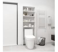 vidaXL Armoire pour lave-linge blanc 64x24x190 cm