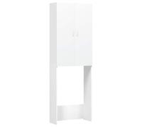vidaXL Meuble pour Machine à Laver Blanc 64x25,5x190 cm