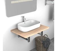 vidaXL Meuble Salle de Bain Chêne 60x40cm