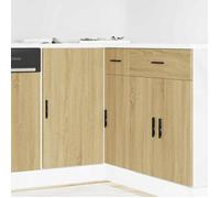 vidaXL Meuble sous évier ""Lyon"" en chêne Sonoma 854291
