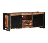 vidaXL Meuble TV 100x30x40 cm Bois de récupération solide