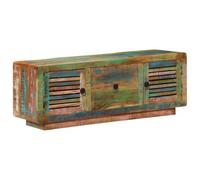 vidaXL Meuble TV 110x30x40 cm Bois Massif de récupération