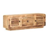 vidaXL Meuble TV 120x30x40 cm Bois de manguier brut 320460