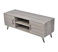vidaXL Meuble TV 120 x 40 x 45 cm Gris
