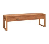 vidaXL Meuble TV 140x40x45 cm Bois de teck recyclé