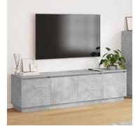 vidaXL Meuble TV Gris béton 180 x 38 x 49 cm Bois d'ingénierie 3376147