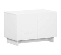 vidaXL Meuble TV 60 x 34.5 x 40 cm Blanc Bois d'ingénierie