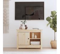 vidaXL Meuble TV 70x36,5x52 cm Bois de pin massif 814579