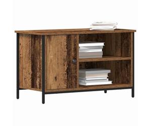 vidaXL Meuble TV 80 x 40 x 50 cm Bois Ancien Bois d'ingénierie | T'as plein de place pour tout ranger, Fait en chêne de super bonne qualité,