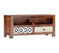vidaXL Meuble TV Armoire Basse Multimédia Stéréo Rangement Support pour TV Armoire Stéréo Salon Salle de Séjour Intérieur 247734