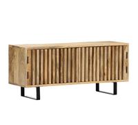 vidaXL Meuble TV 90x30x40 cm Bois de manguier massif 247896