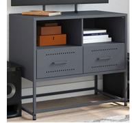 vidaXL Meuble TV anthracite 68x39x60 5 cm acier 846550