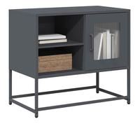 vidaXL Meuble TV modèle 853388 68×39×60,5 cm acier anthracite