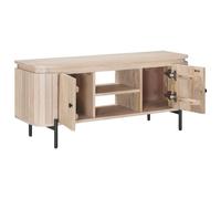 vidaXL Meuble TV avec étagère avec stockage 105 x 30 x 45 cm