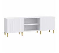 vidaXL Meuble TV Blanc 150 x 31 x 50 cm Bois d'ingénierie 894685