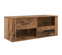 vidaXL Meuble TV Bois Ancien 100 x 35 x 40 cm Bois d'ingénierie