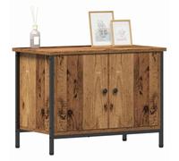vidaXL Meuble TV Bois Ancien 60 x 35 x 45 cm Bois d'ingénierie, Meubles Modernes rectangulaires, Rangement spacieux pour TV, élégant Meuble Bas