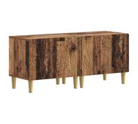 vidaXL Meuble TV Bois Ancien Bois d'ingénierie, Meuble TV Moderne, Bois résistant à l'humidité, Grand Rangement, Profil Fin, Design Pratique pour Le Salon