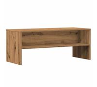 vidaXL Meuble TV chêne Artisanal 100x40x40 cm Bois d'ingénierie, Banc TV, Meuble HiFi, Centre de Divertissement, Buffet TV, Meuble multimédia