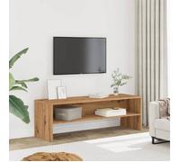 vidaXL Meuble TV chêne artisanal 120x40x40 cm bois d'ingénierie Marron G