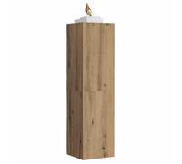 vidaXL Meuble TV en chêne artisanal 30,5x30x110 cm Bois d'ingénierie Marron