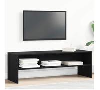 vidaXL Meuble TV 862391 – chêne noir en bois d'ingénierie 120x40x40 cm