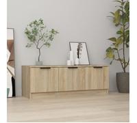 vidaXL Meuble TV Chêne sonoma 102x35x36,5 cm Bois d'ingénierie811361