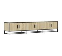 vidaXL Meuble TV chêne Sonoma 210x35x41 cm Bois d'ingénierie, Support TV, Buffet TV, Meuble multimédia, Banc TV, Meuble HiFi, Centre de Divertissement