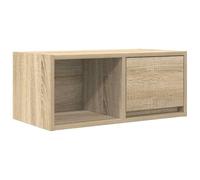 vidaXL Meuble TV chêne Sonoma 60x31x25,5 cm Bois d'ingénierie, Banc TV, Meuble HiFi, Centre de Divertissement, Buffet TV, Meuble multimédia