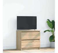vidaXL Meuble TV chêne Sonoma 60x35x54 cm en bois d'ingénierie 861780