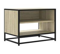 vidaXL Meuble TV chêne Sonoma 61x40x46 cm Bois d'ingénierie et métal