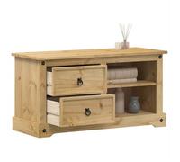 vidaXL Meuble TV Corona 100 x 40 x 52 cm bois de pin massif