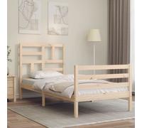 vidaXL Meuble TV Marron miel 90x40x60 cm Bois de pin massif