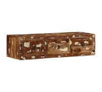 VidaXL Meuble TV mural 100x32x25 cm bois massif de récupération