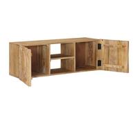 vidaXL Meuble TV mural avec étagère avec stockage 100 x 30 x 35 cm
