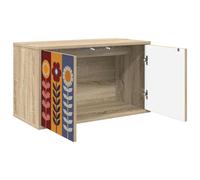 vidaXL Meuble TV Mural Essen 69 x 33 x 40 cm Chêne Sonoma, Salon, Meuble de Rangement Moderne rectangulaire, Cabinet Mural, Support TV, Espace Ample pour Organiser et décorer